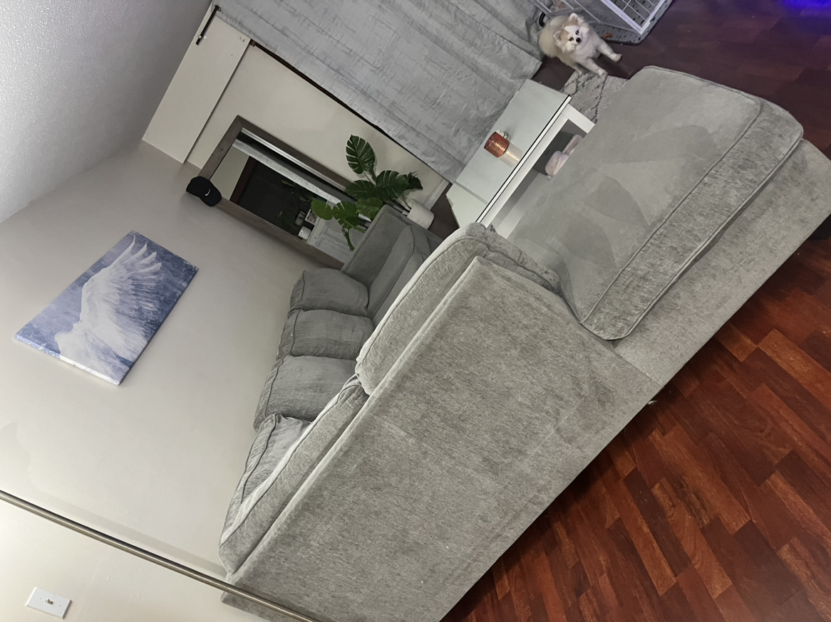 Grey sectional - photo 3