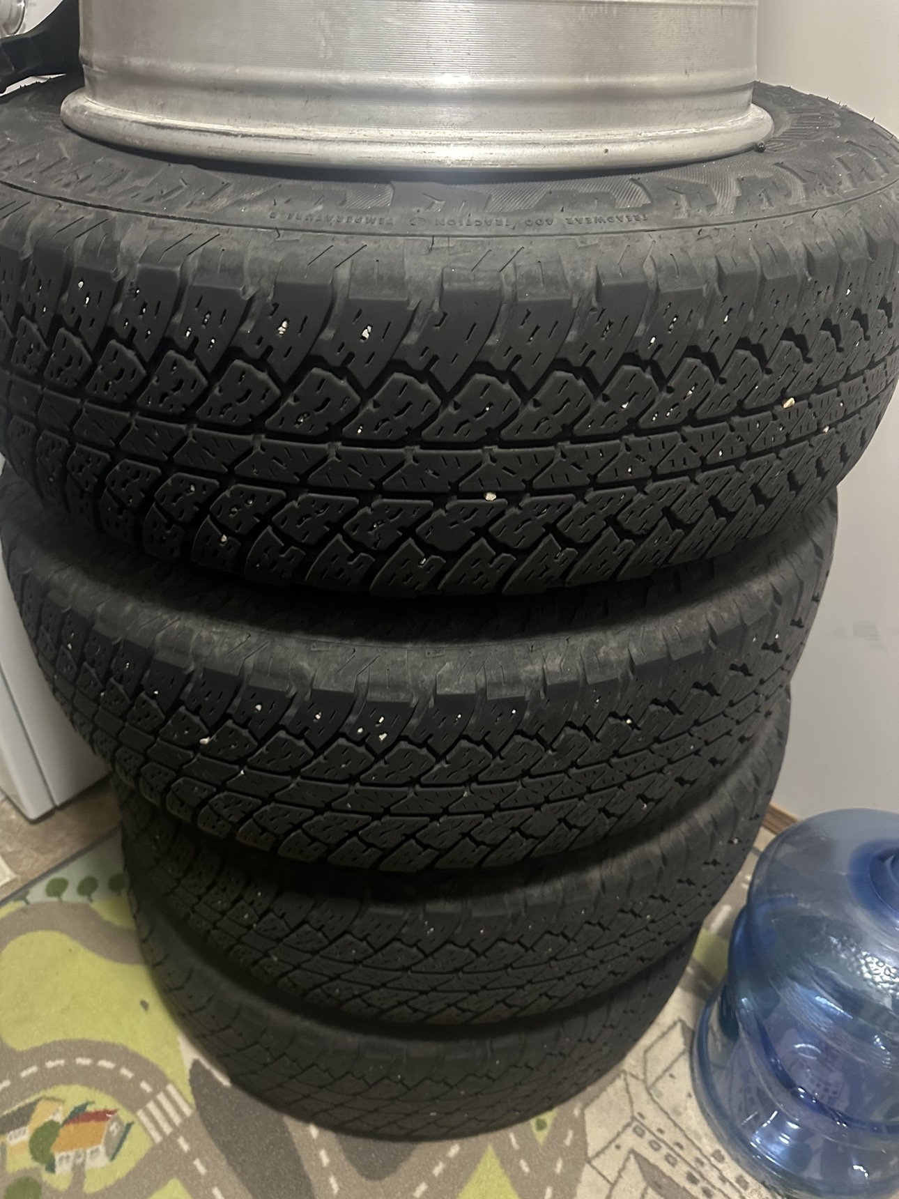 Tires and rims set of 4