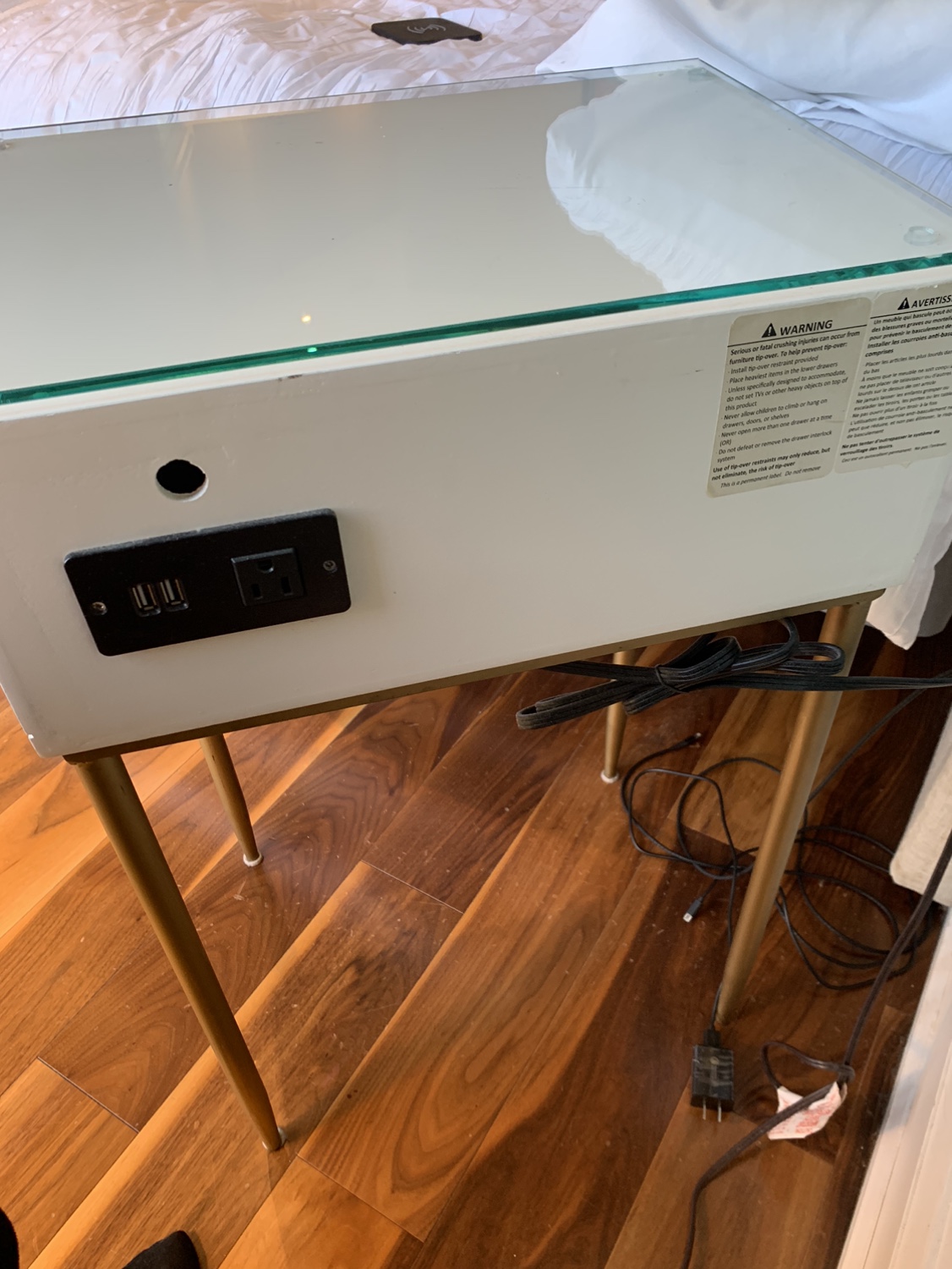 2 gorgeous modern night stands - photo 4