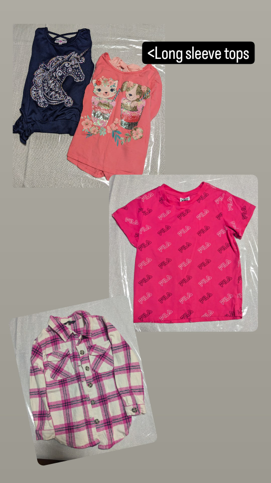 Bag of young girls clothes sizes 7-8 - photo 2