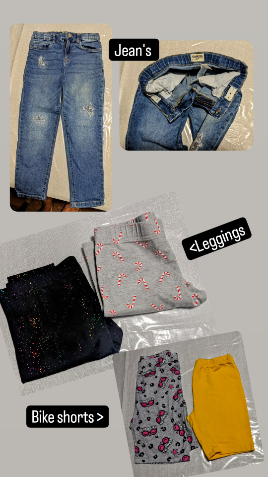 Bag of young girls clothes sizes 7-8 - photo 3