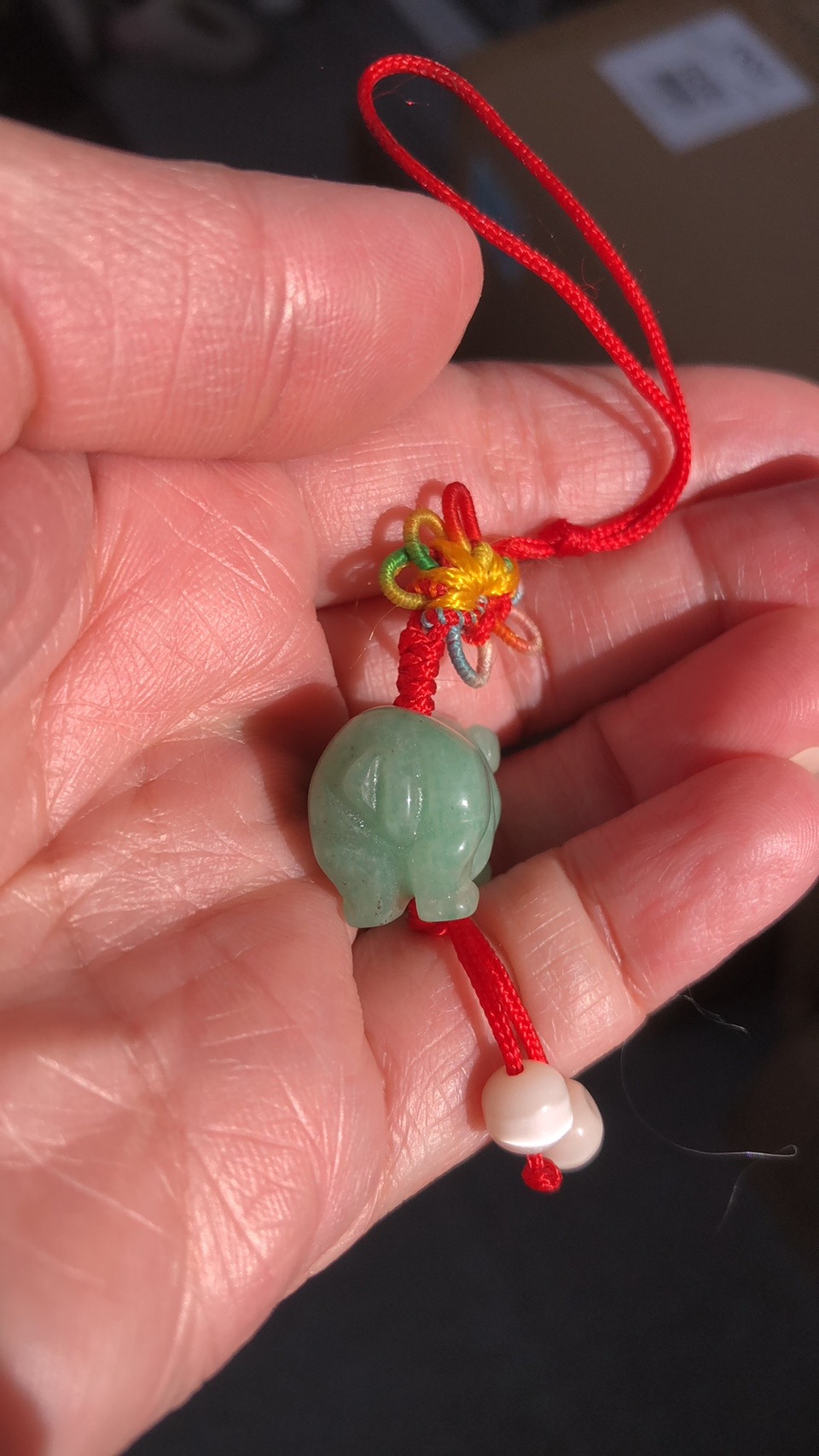 Vintage Jade Chinese Good Luck Charm image indicator(2)