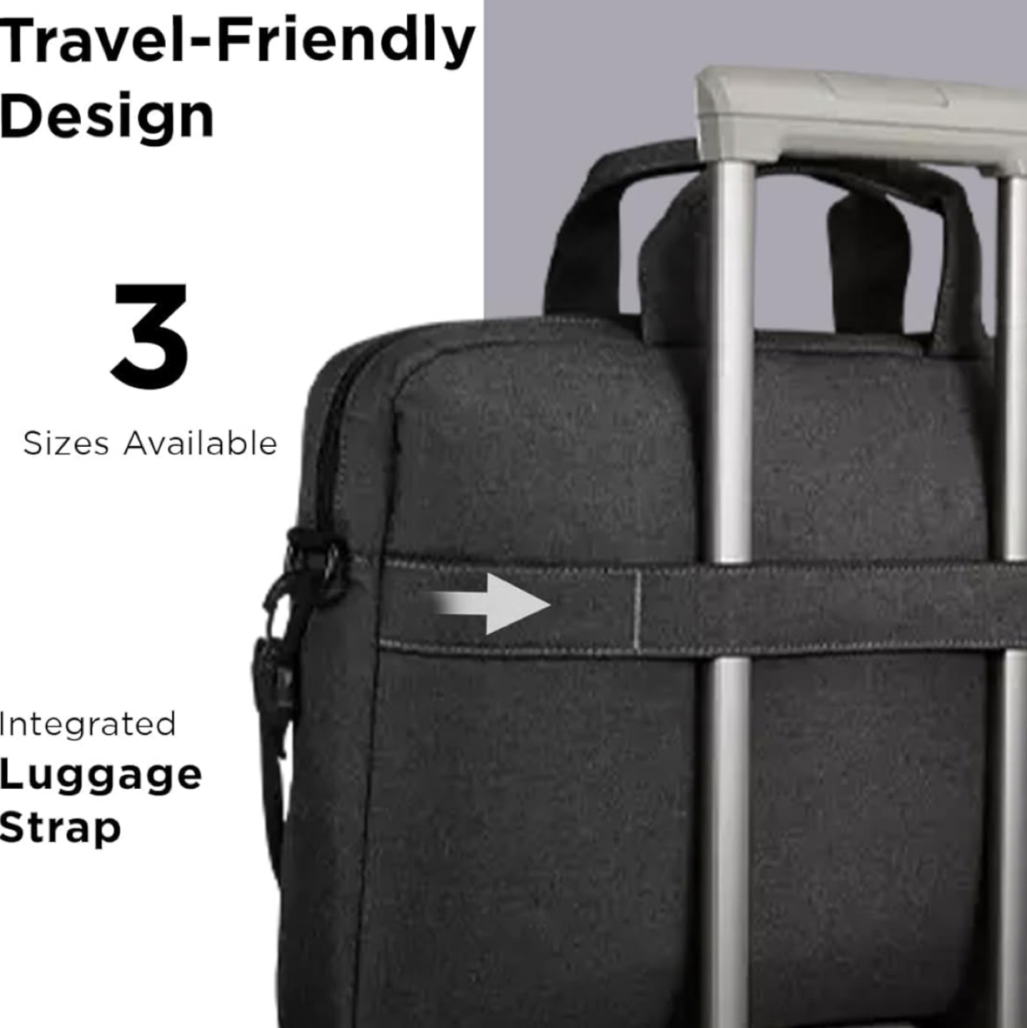 NEW Lenovo 15.6” Laptop Carrying Messenger Bag image indicator(4)