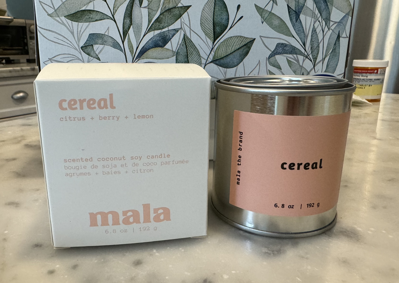 Brand New Mala Cereal soy candle