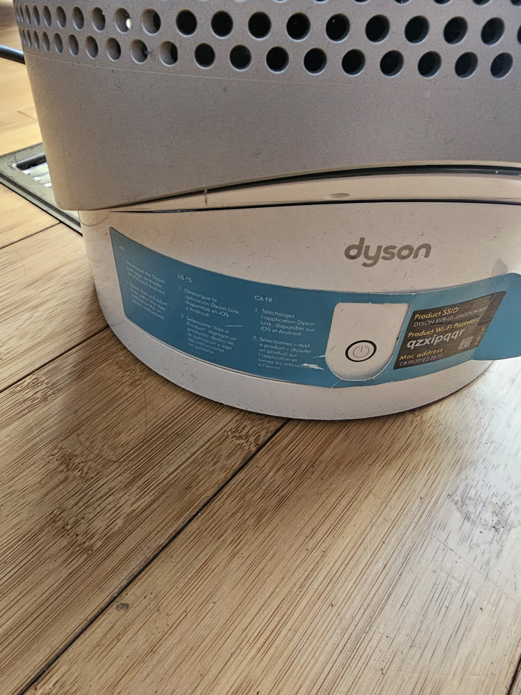 Dyson Air purifier with fan image indicator(5)