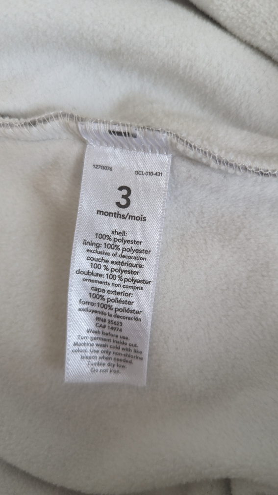 Carter's bunting suit (3 months) - photo 4