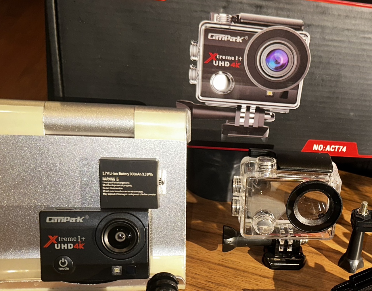 Campark ACT74 4K 16MP Action WiFi  ELS 131 Feet image indicator(5)