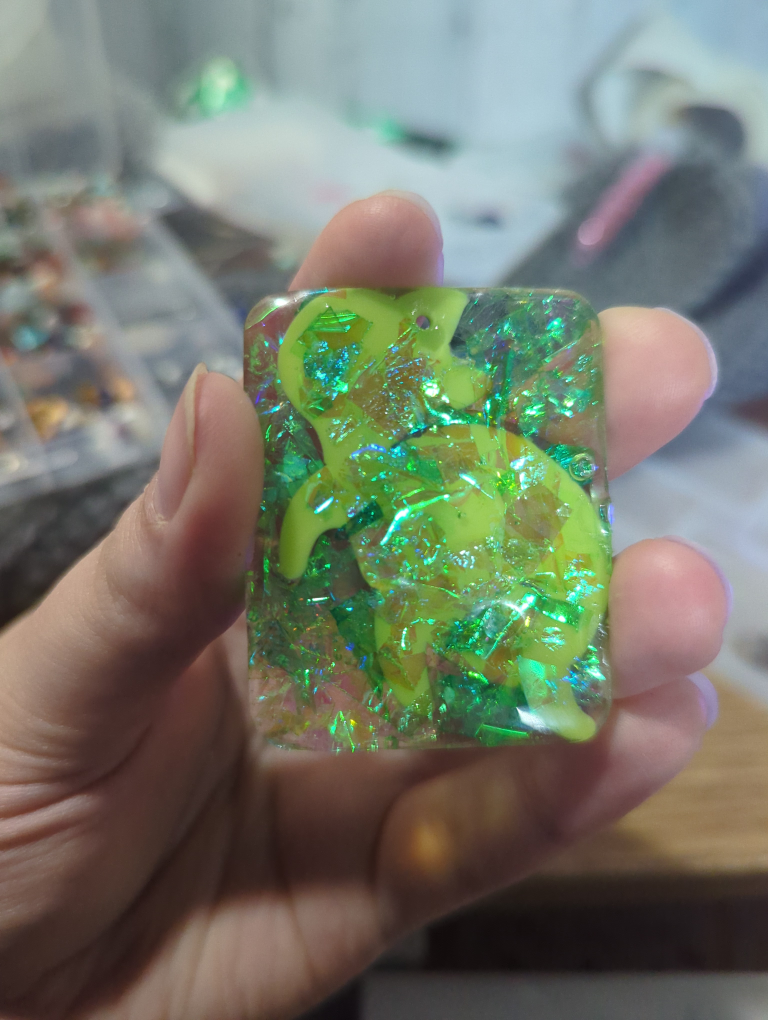 turtle charm (can be keychain or necklace) image indicator(2)