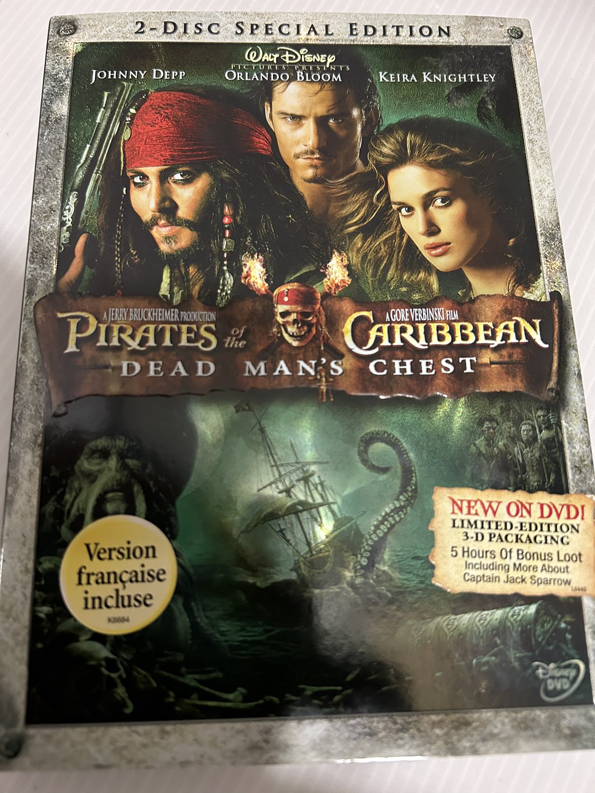 DVD SET -  Pirates of the Caribbean thumbnail