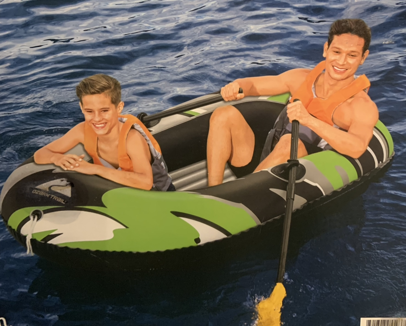 Raft Boat Set includes 2 Oars thumbnail