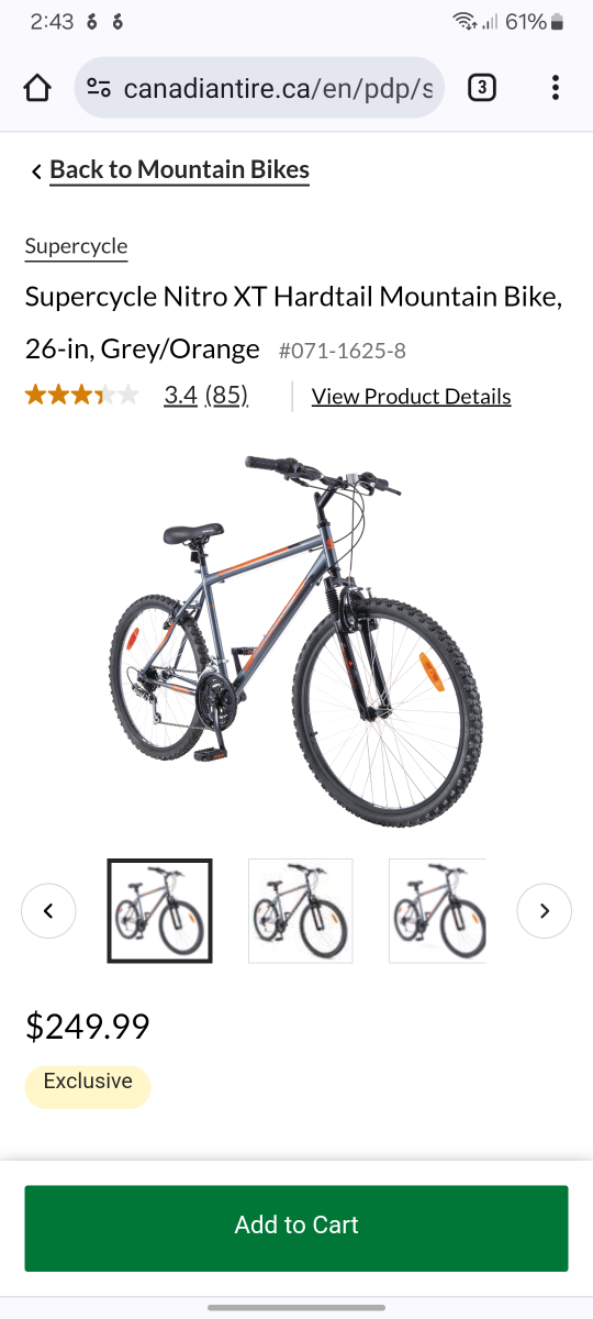 supercyle nitro gas power mountain bike - photo 3