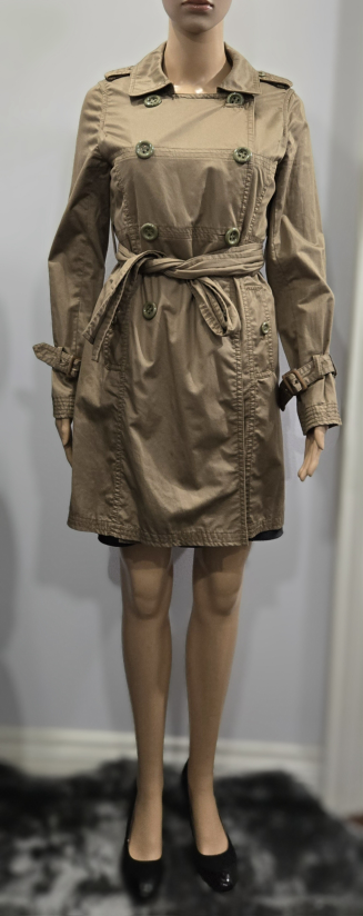 Japanese Luxury Designer A.T Atsuro Tayama Trench Coat XS/S image indicator(3)