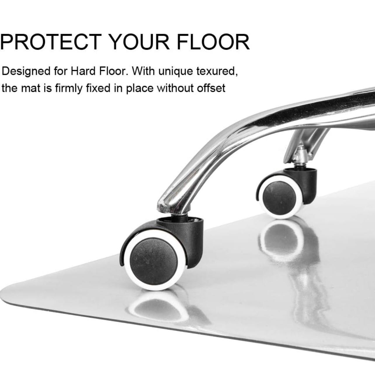 Transparent Chair Mat For Hard Floors - photo 3
