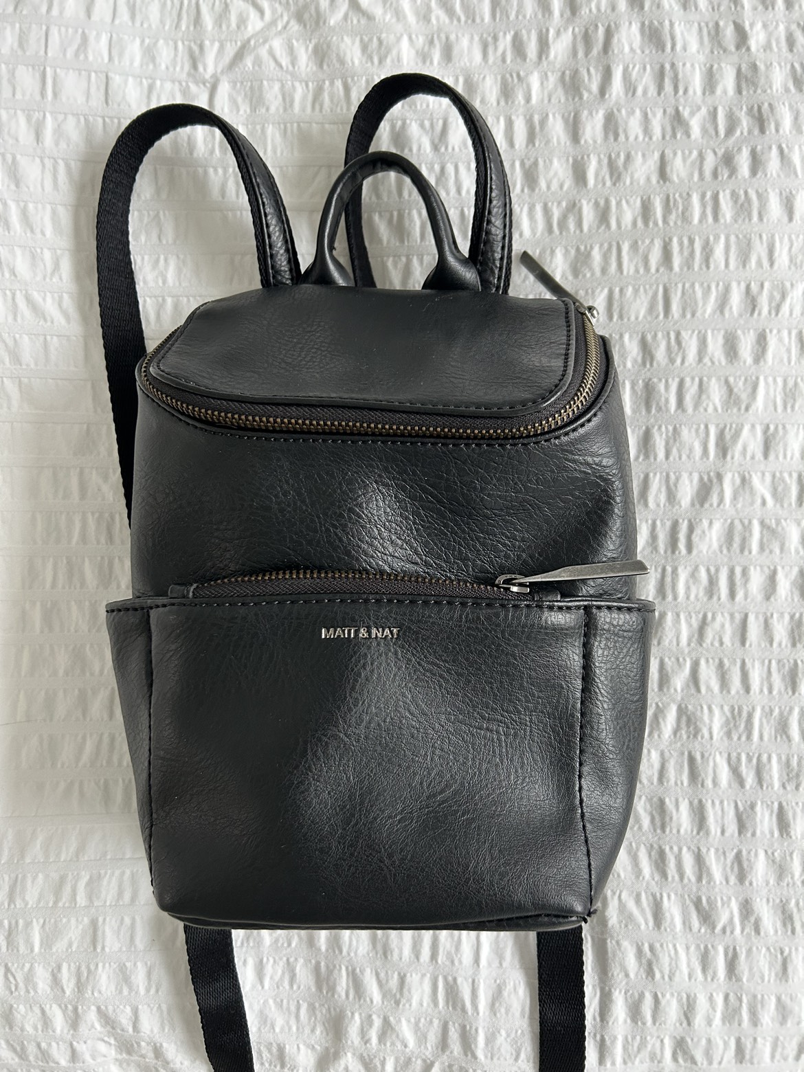 Matt and Nat vegan leather cute smaller backpack