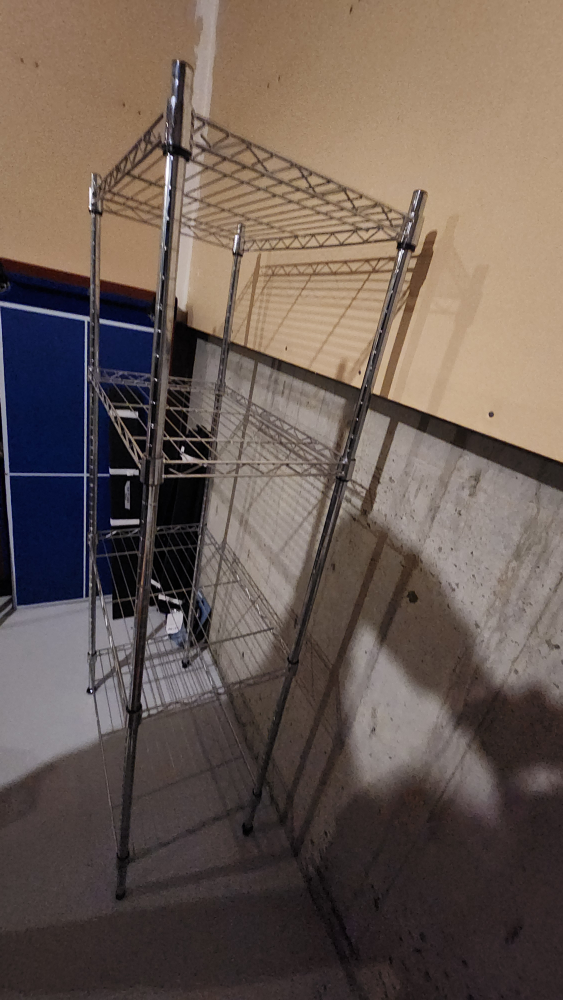 4-Tier Wire Shelving Unit - photo 4