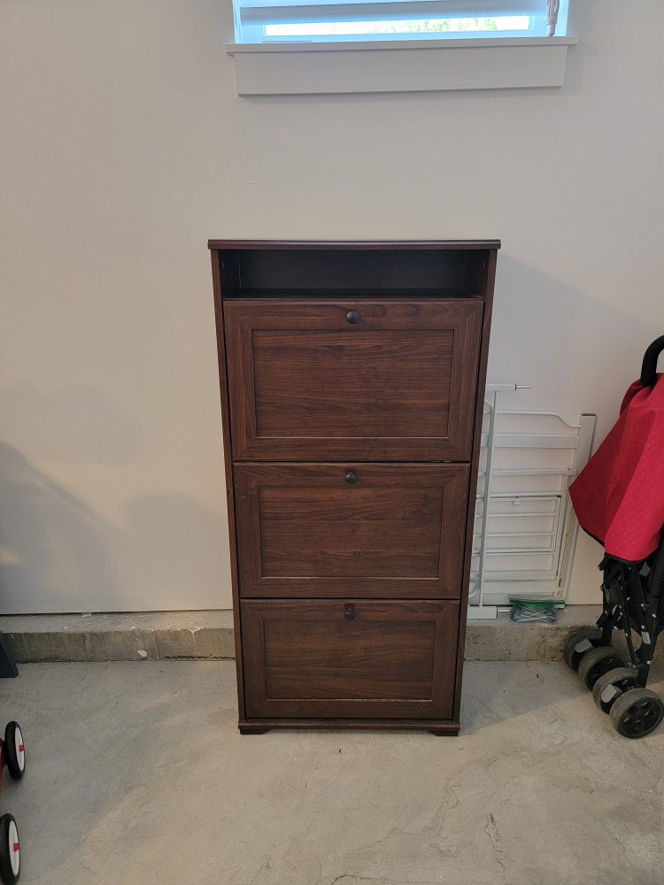 Shoe cabinet - IKEA Brusali