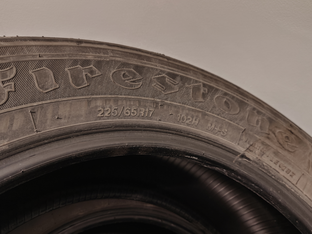 All season tires free 225/65/R17/102H