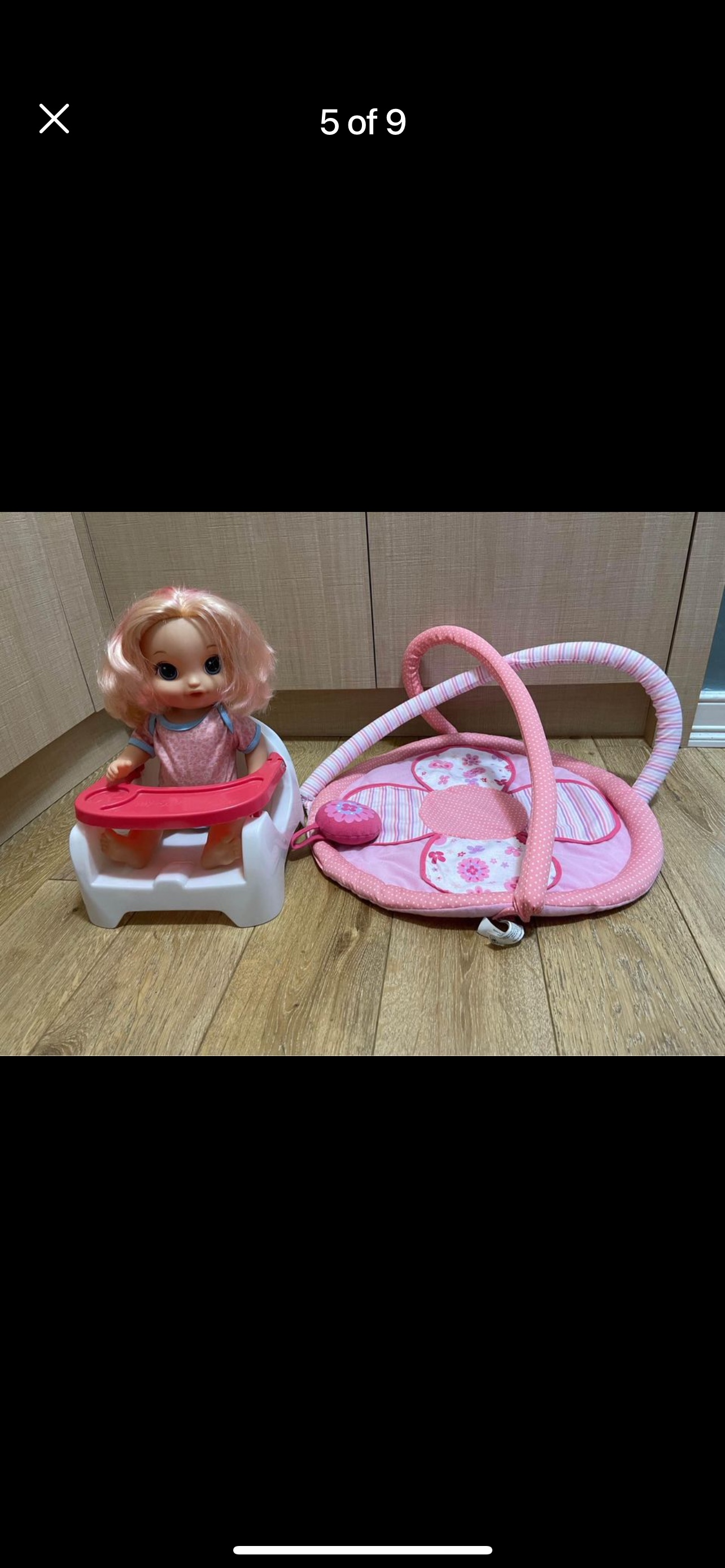 ALIVE DOLL, BED/CRADLE, PLAY-MAT, CHAIR, CLOTHS, ACCESSORIES. - photo 5