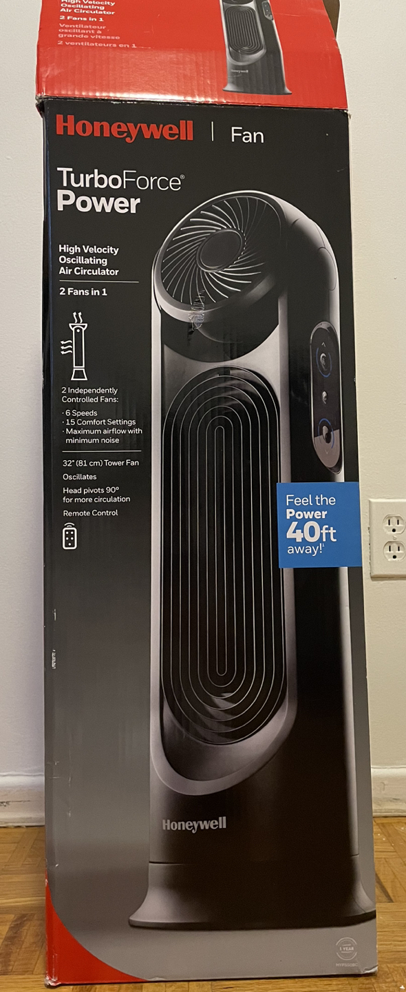 Honeywell fan