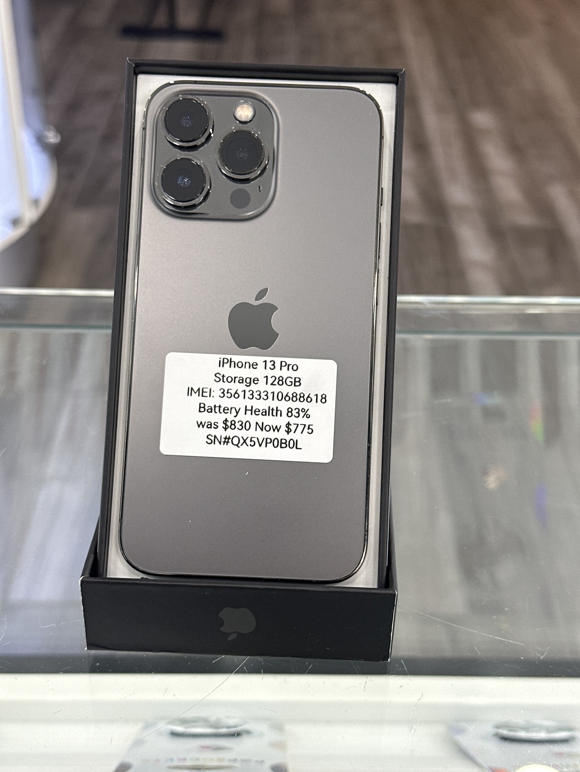iPhone 13 Pro 128GB Black