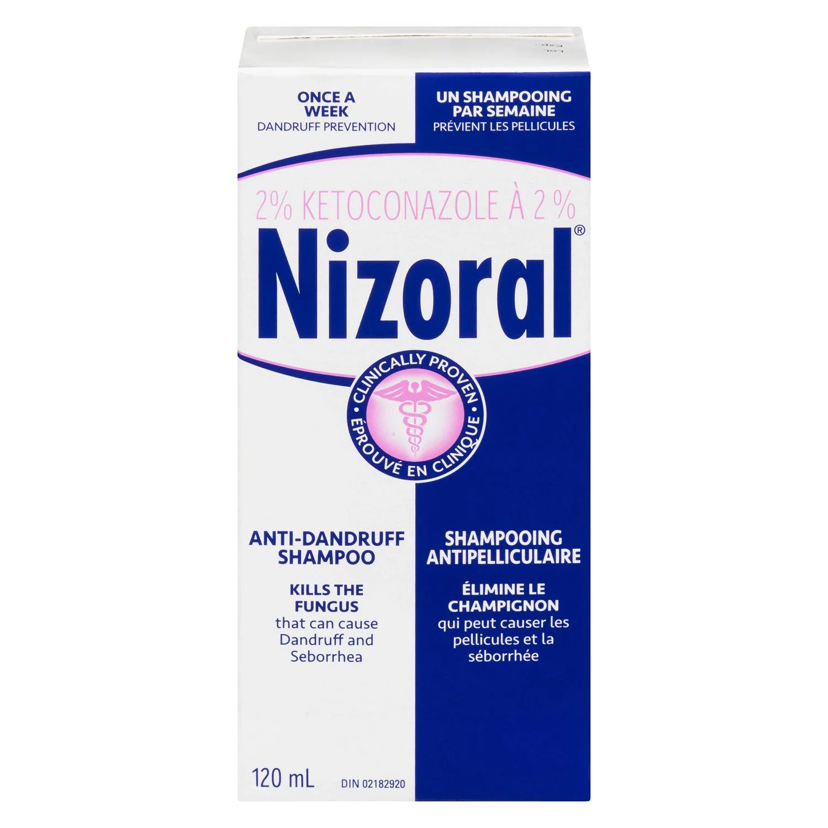 Nizoral Ketoconazole 2% Shampoo 120ml for dandruff thumbnail