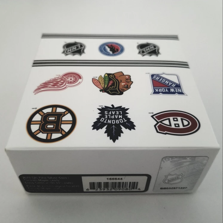 2019 $25 Toronto Maple Leafs: Doug Gilmour Pure Silver Coin image indicator(8)