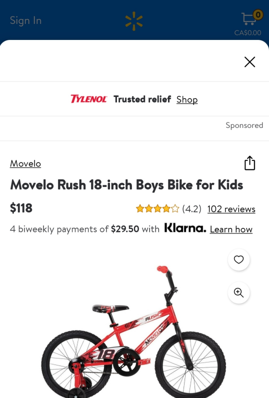 18-inch  Bike for Kids - photo 5