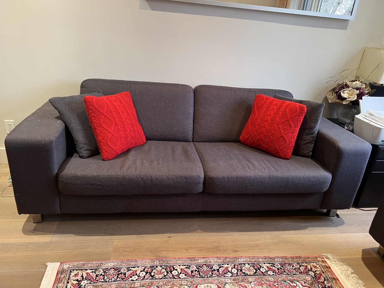 Sofa and chair
