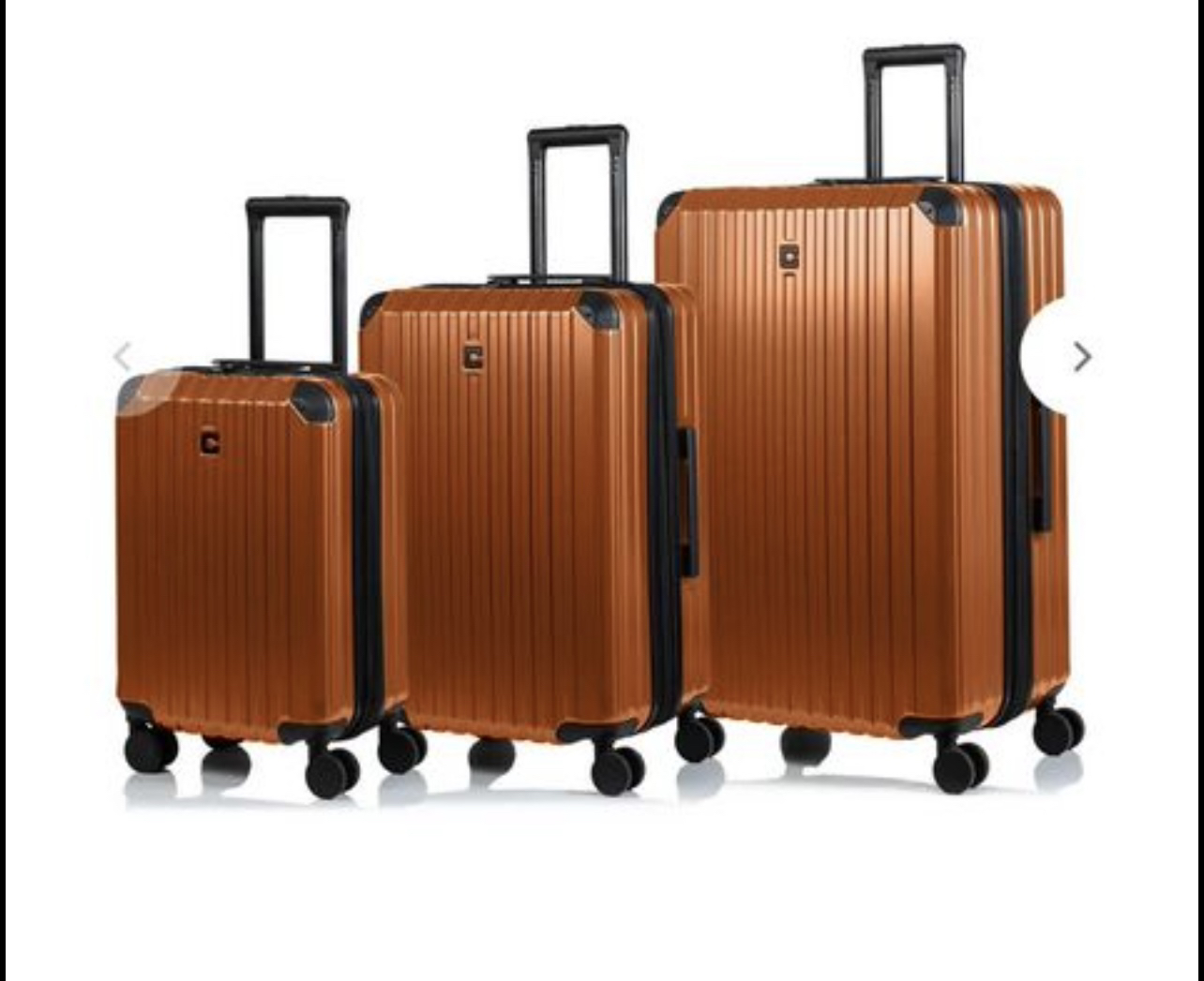 New Champs Luggage | 3 Piece Set | Copper - photo 3
