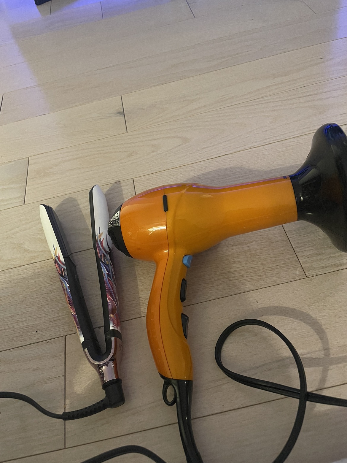 ghd Flat Iron & Conair Hairdryer