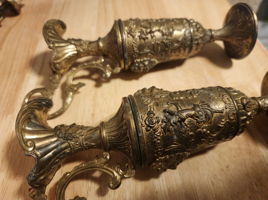 Vintage solid brass image indicator(3)