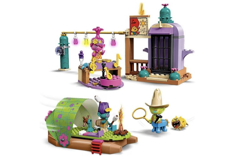 BNIB - LEGO Trolls Lonesome Flats Raft Adventure Building Kit image indicator(4)