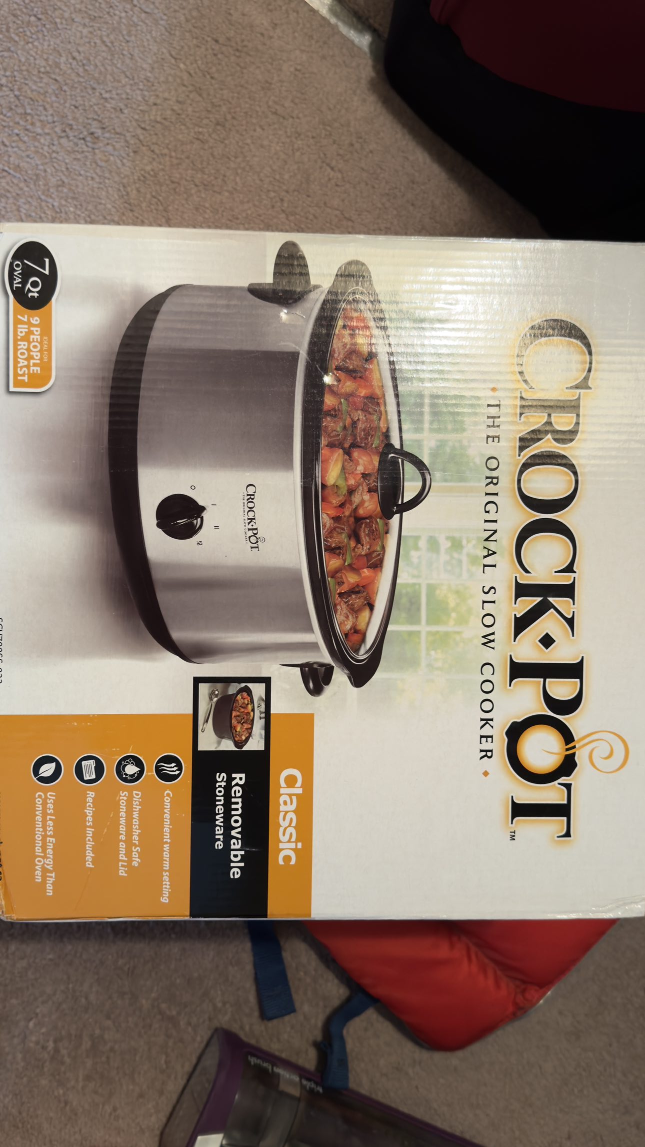 Brand New Crock Pot- Original Slow Cooker(Unopened)