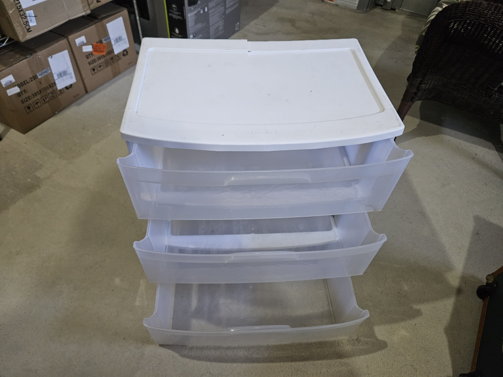 3 Drawer Plastic Cabinet - photo 4