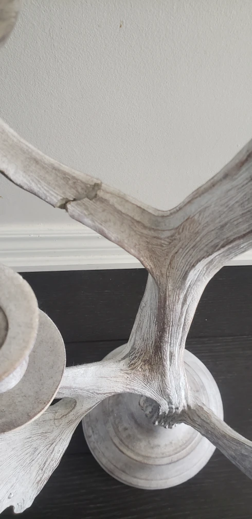 Antler Candelabra / Candle Holder Cottagecore Decor image indicator(3)