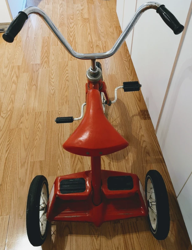 Vintage MTD Cleveland Ohio Trike Red 1960's rare - photo 4