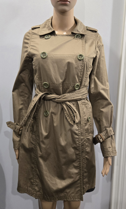 Japanese Luxury Designer A.T Atsuro Tayama Trench Coat XS/S image indicator(4)