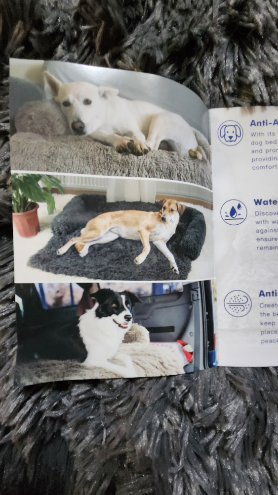 dog bed size( L) NEW for sofas couches image indicator(2)