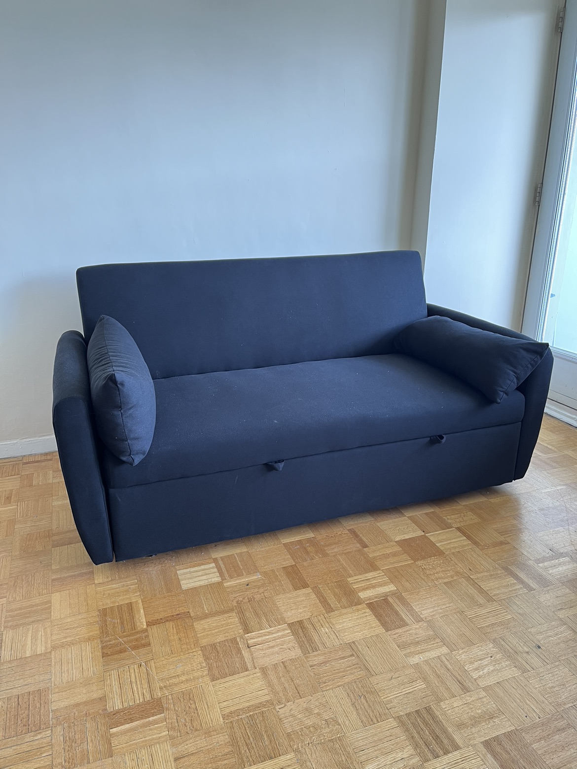 Black Sofa Bed (NEW CONDITION) - photo 2