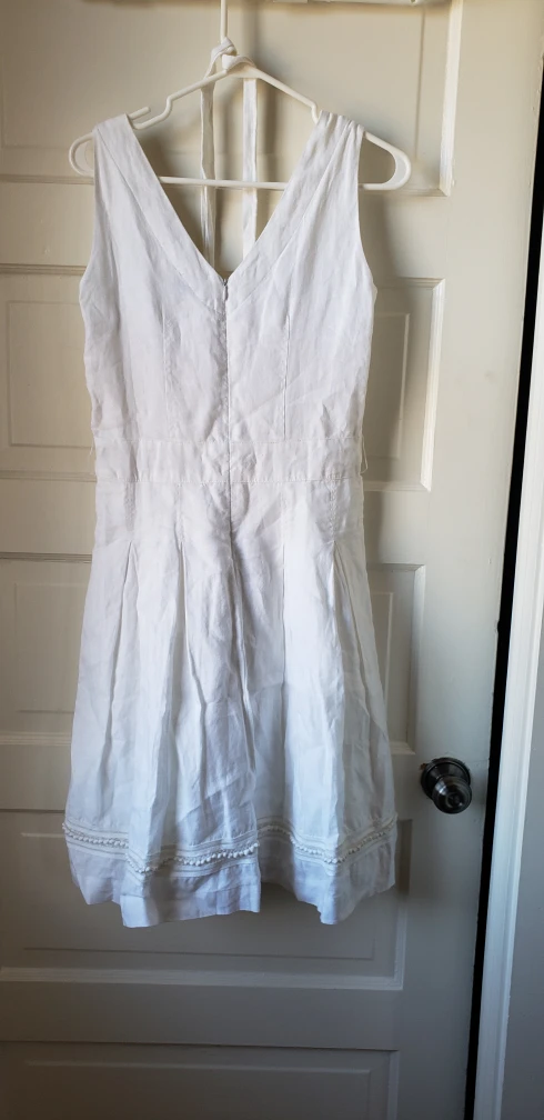 Tristan white linen dress - photo 2