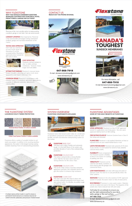 DS Masonry and Restoration/Flexstone Coatings - photo 2
