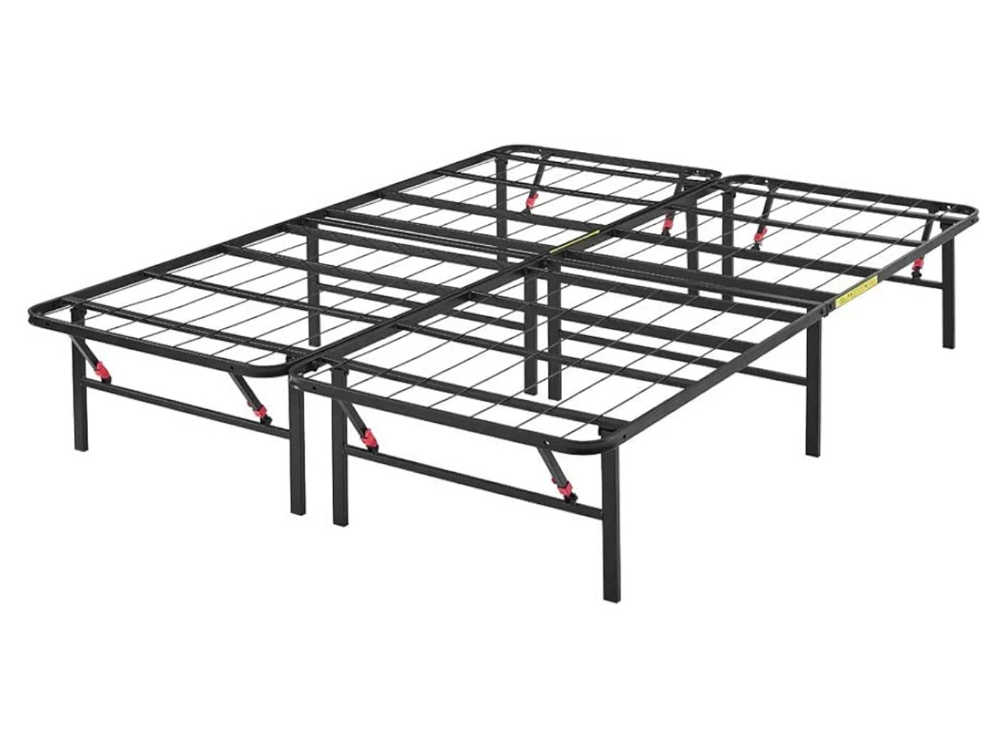 Queen Size Foldable Metal Bed Frame - photo 2