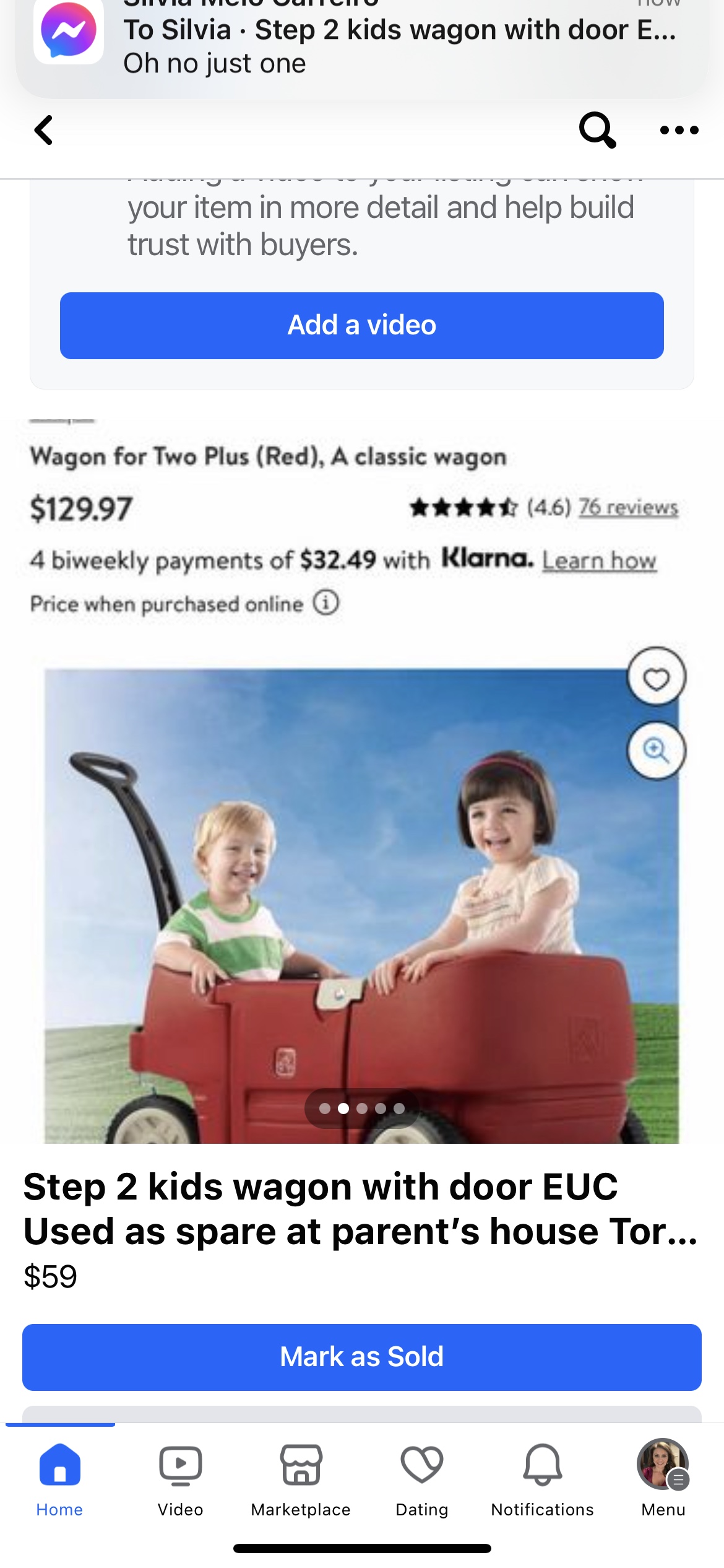 Step 2 kids wagon exc cond Ret $150 image indicator(2)