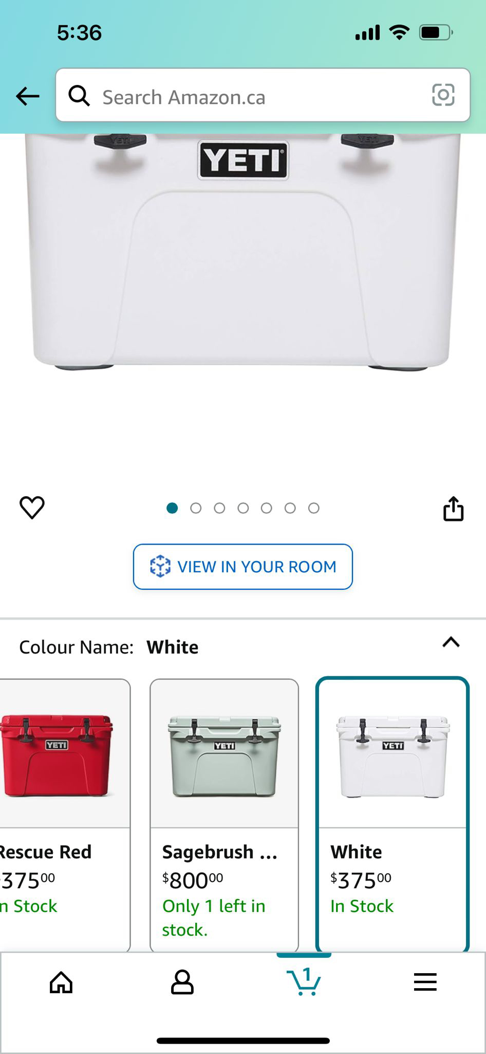 YETI TUNDRA 35 cooler
