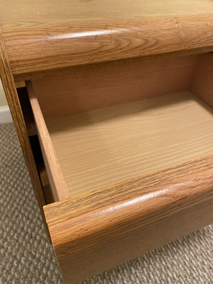 Real wood side table # free cycle image indicator(4)