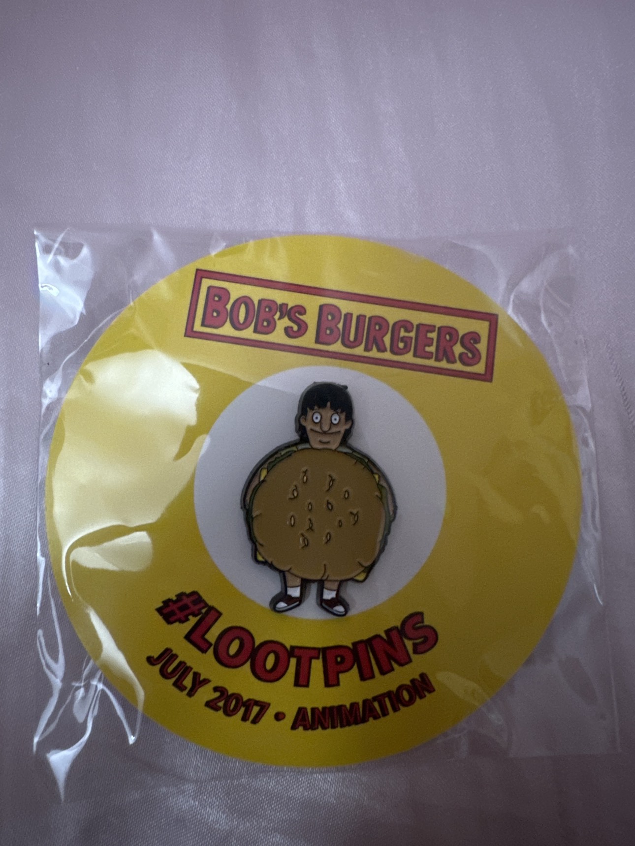 Bob’s burgers pin #freecycle