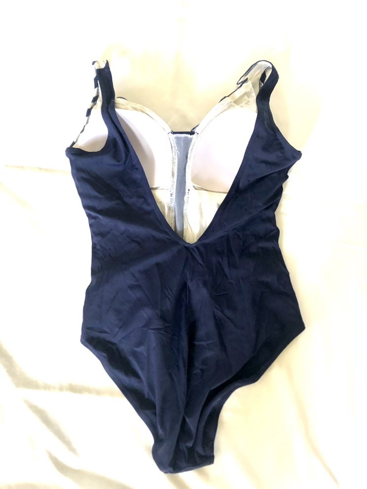 Swimsuit Blue One Piece Swimsuit Womens Size 12 ( X-Large) image indicator(3)