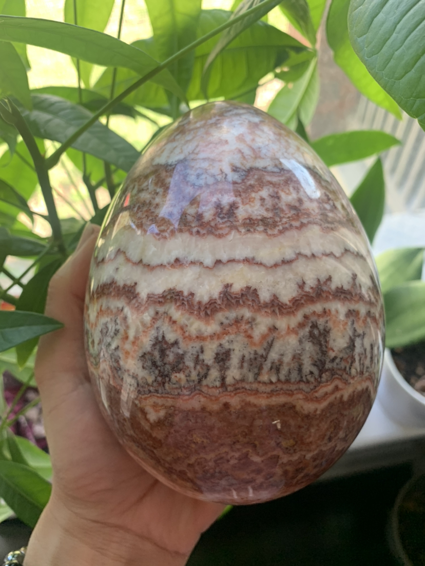 Large calcite egg - photo 2