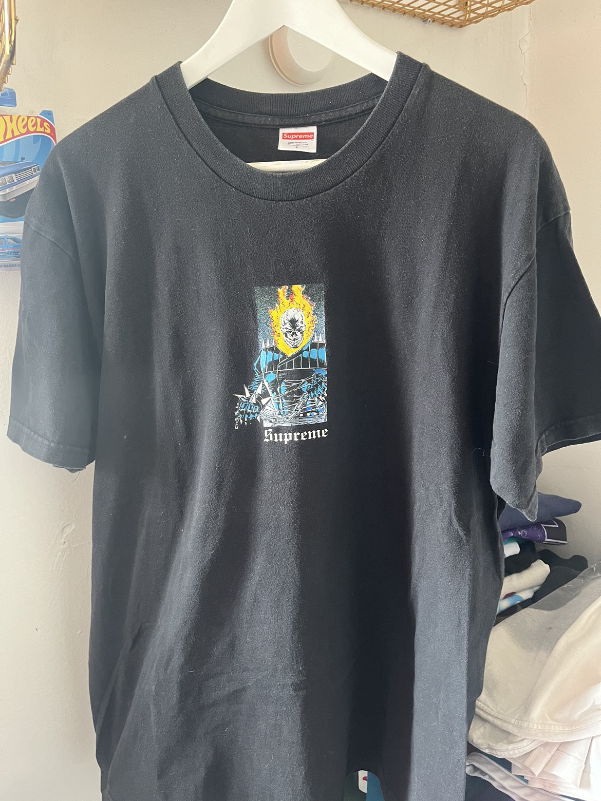 Supreme Ghost rider Tshirt image indicator(2)