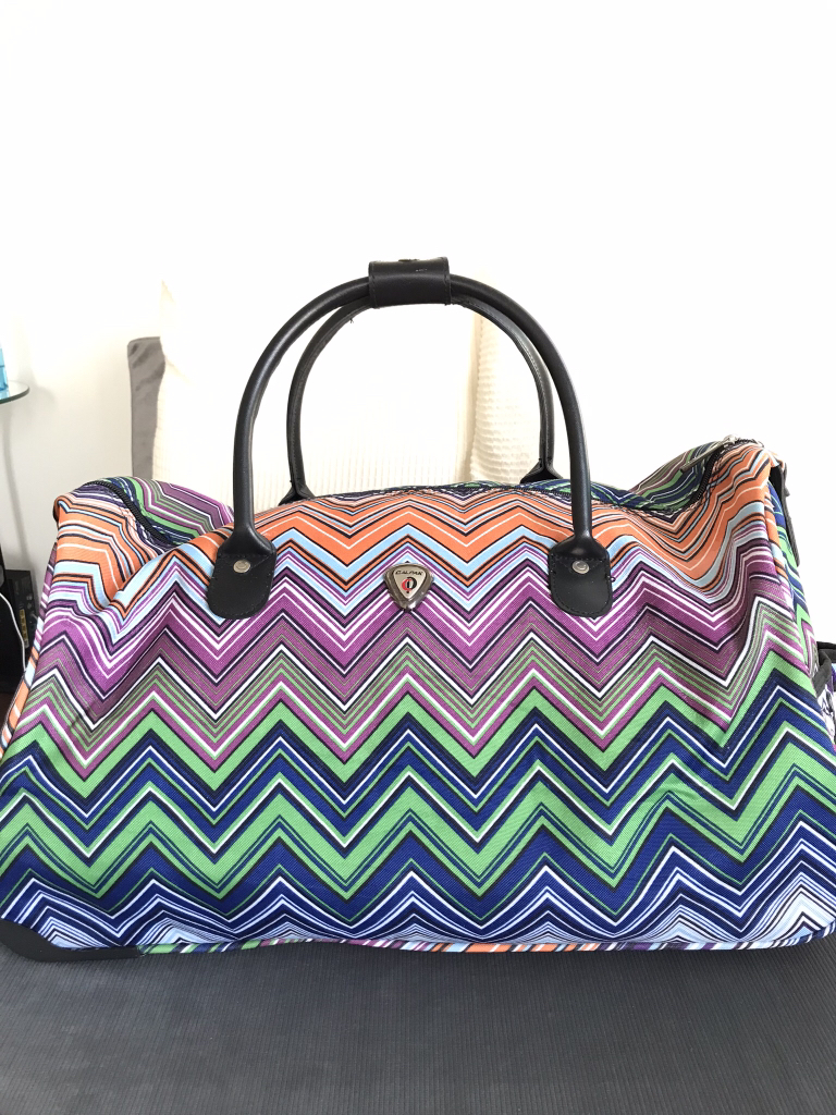 Canvas Carry-On Rolling Duffle, Travel Bag - photo 2
